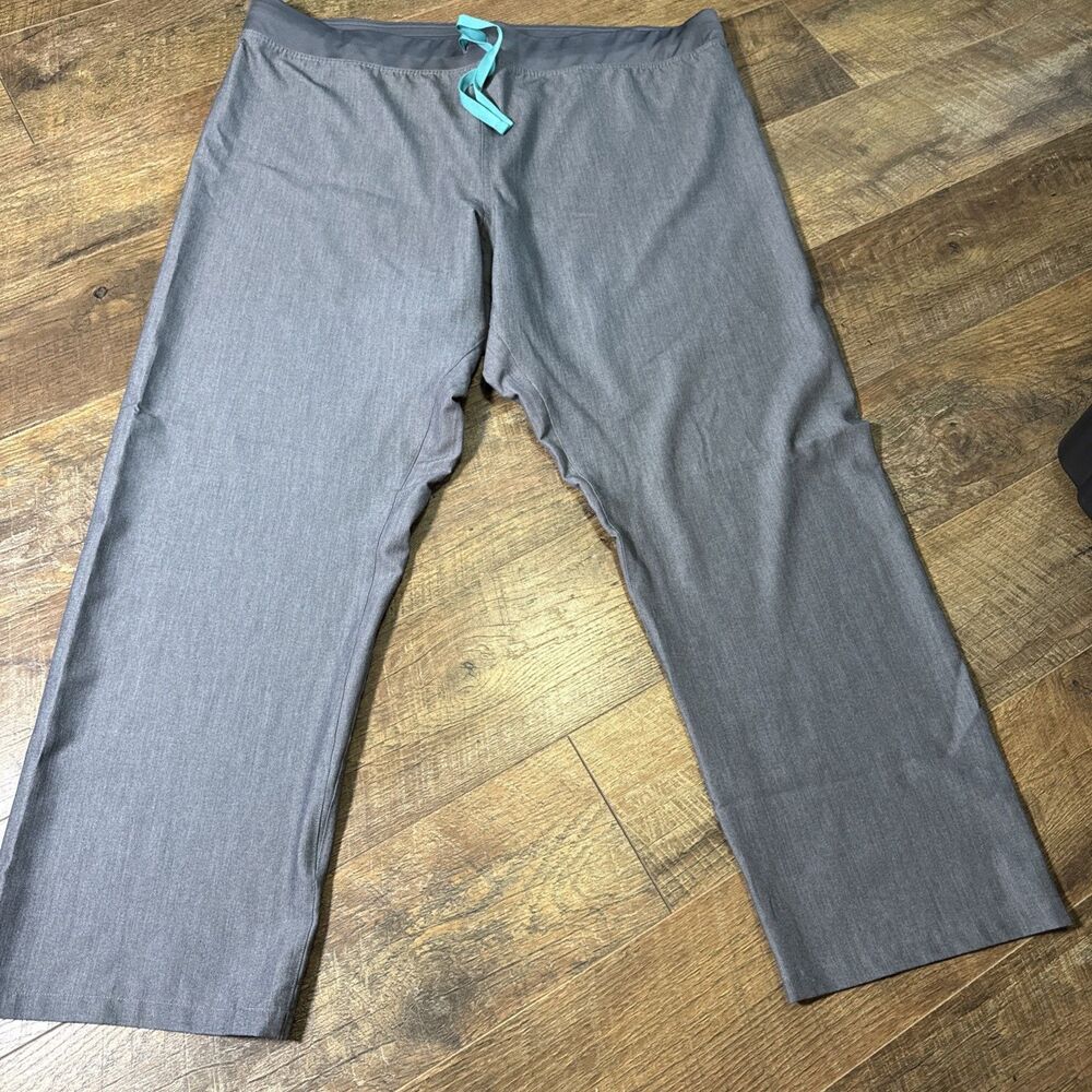 FIGS Technical Collection Navy Blue Scrub Pants XXL Straight Leg Pockets